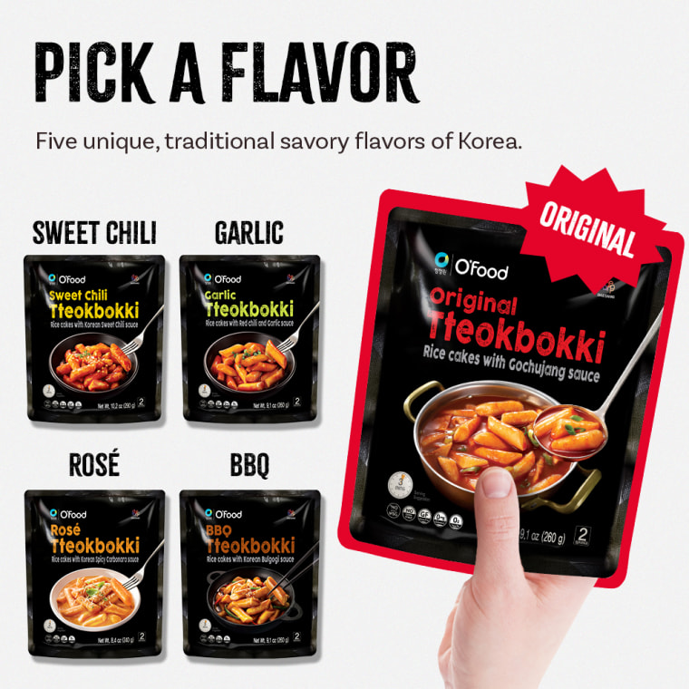 O’Foods pre-packaged tteokbokki