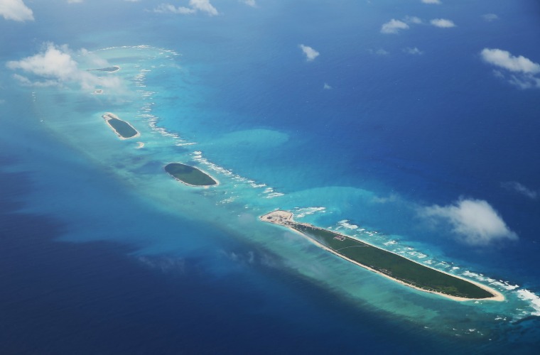 El USS Milius está acusado de entrar en aguas en disputa en el Mar de China Meridional. 