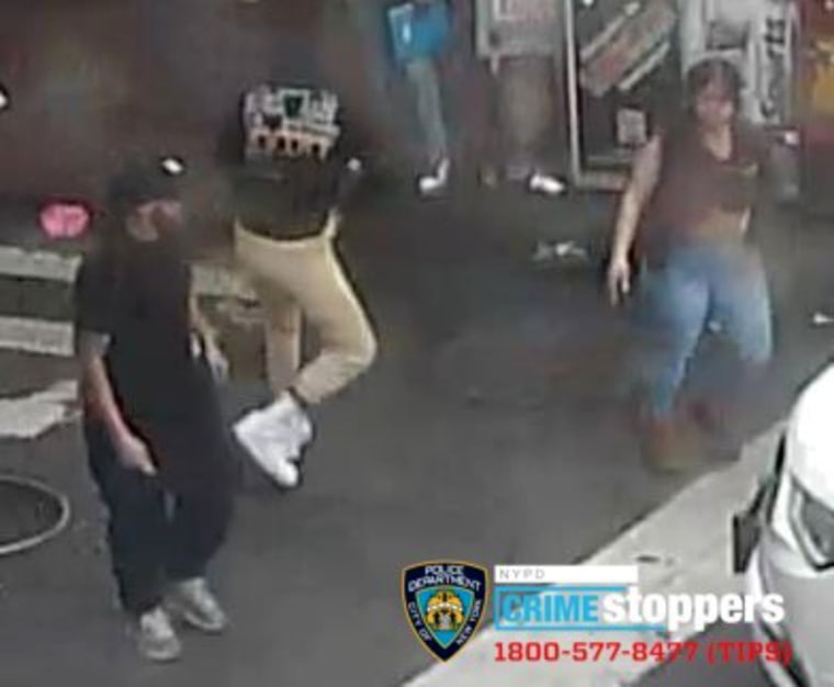 Police are looking for these three people in the attack.