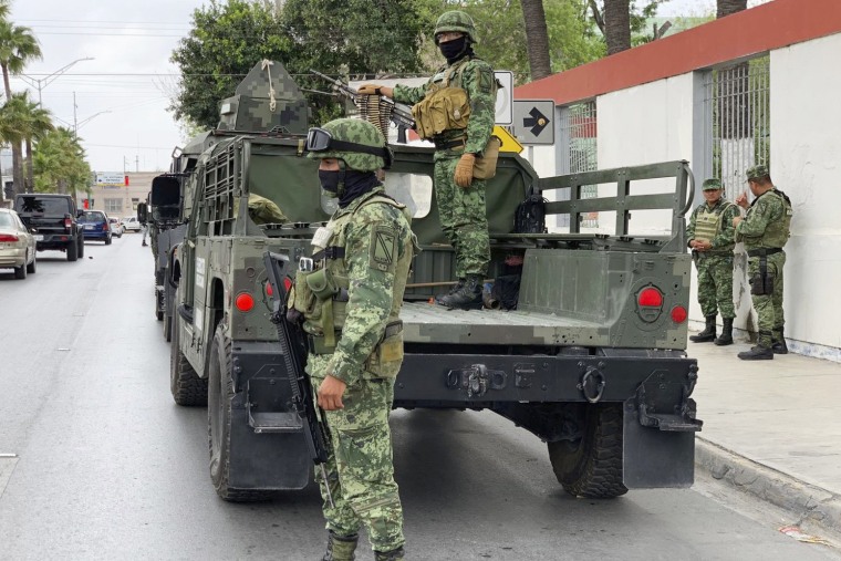 Mexican President Andres Manuel Lopez Obrador said the four Americans were going to buy medicine and were caught in the crossfire between two armed groups after they had entered Matamoros, across from Brownsville, Texas, on Friday. 