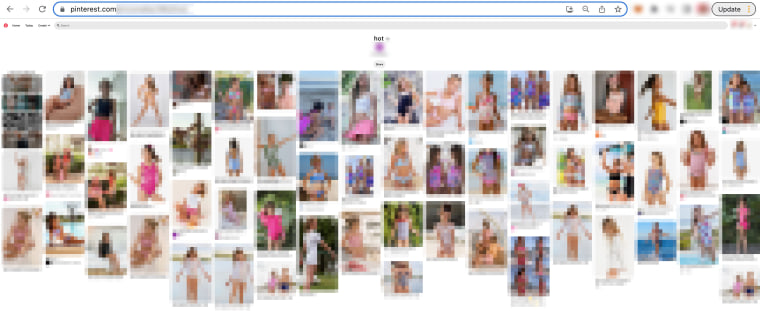Sexy Web Girls - Investigation: How Pinterest drives men to little girls' images