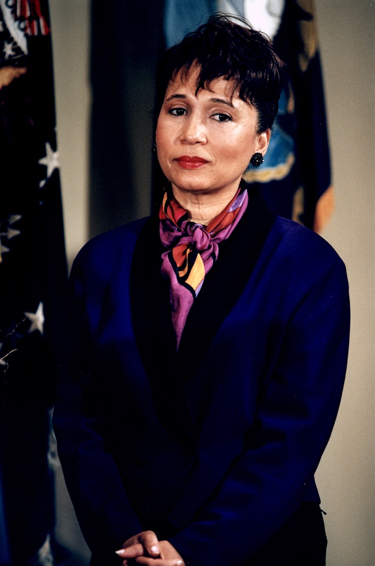 Labor Secretary Alexis Herman in 1998.