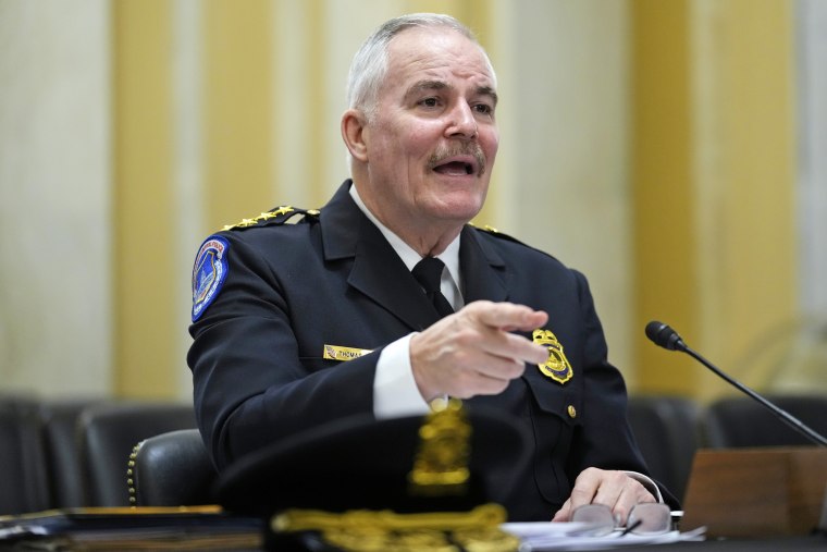 U.S. Capitol Police Chief J. Thomas Manger