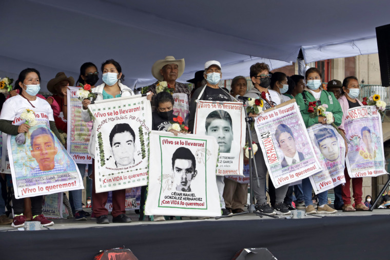 Rally To Demand Justice For Ayotzinapa Students