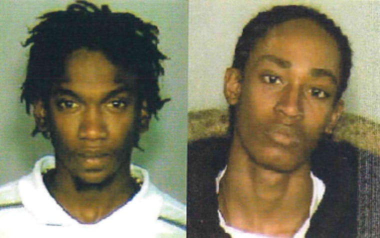 Sheldon Thomas, right, was arrested for a murder in 2004, after police showed a photo of a different Sheldon Thomas, left, to a witness to identify.