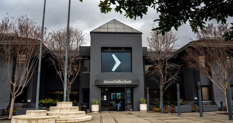 Silicon Valley Bank headquarters in Santa Clara, Calif.