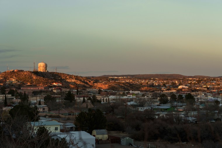 A view of Truth or Consequences, New Mexico