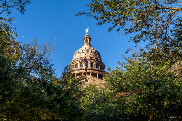 The Texas State Capitol on Feb. 17, 2023 in Austin.