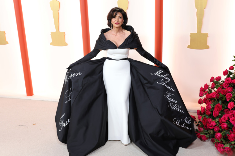 Shohreh Aghdashloo attends the Academy Awards