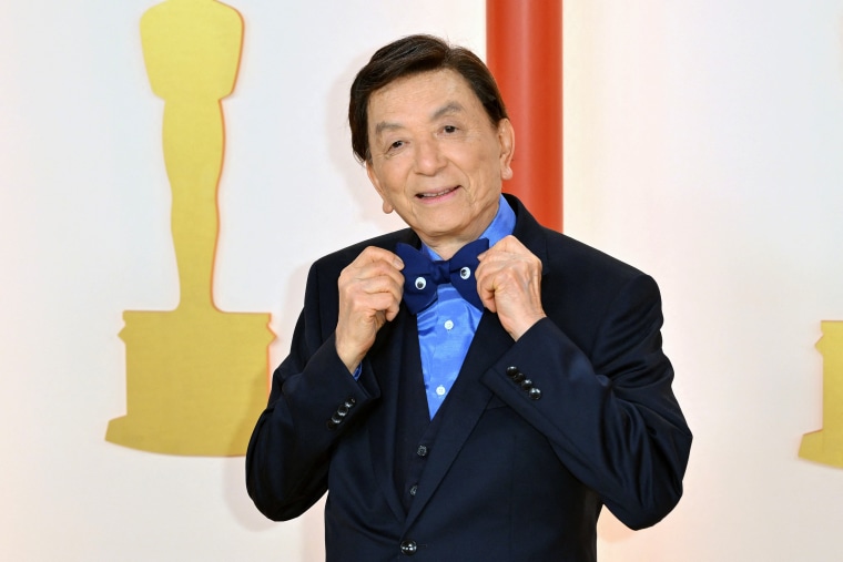 James Hong attends the Academy Awards at the Dolby Theatre in Hollywood, Calif.