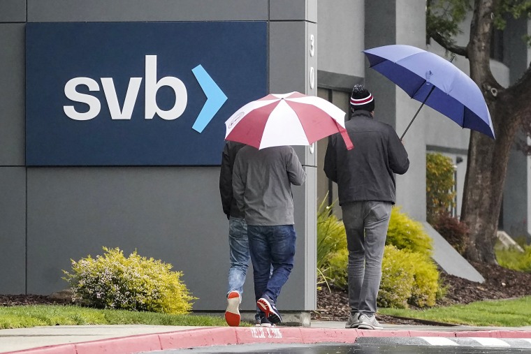Silicon Valley Bank's headquarters in Santa Clara, Calif., on March 10, 2023.