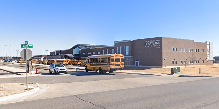 Heartland Middle School in Edmond, Okla.