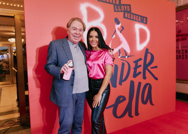 Sir Andrew Lloyd Webber introduces “Bad Cinderella” star Linedy Genao