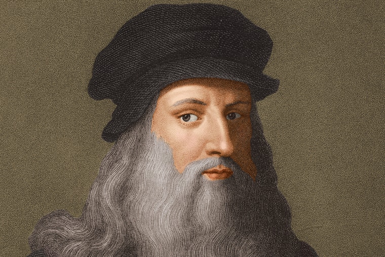 A portrait of Leonardo da Vinci around 1510. 