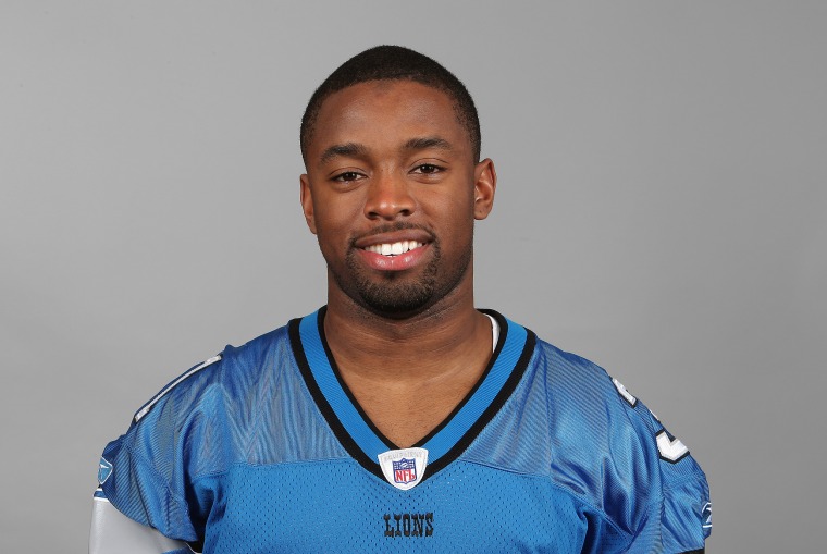Stanley Wilson Jr. of the Detroit Lions in his 2007 NFL headshot.