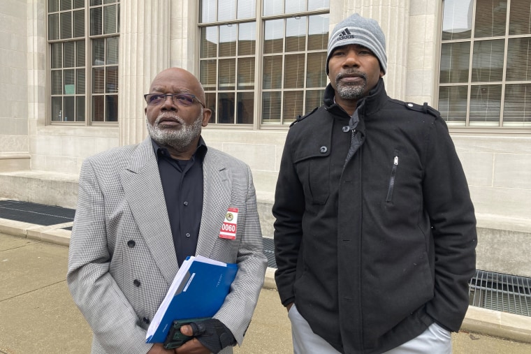 Banta, 31, was sentenced to 20 years in federal prison in May 2018 for his role in the beating death of Larry Arvin, 65, Willie Arvin's brother and Pipian's father.  Banta's co-defendants Todd Scheffler and Willie Hayden are to be sentenced next week.  (AP Photo/John O'Connor)