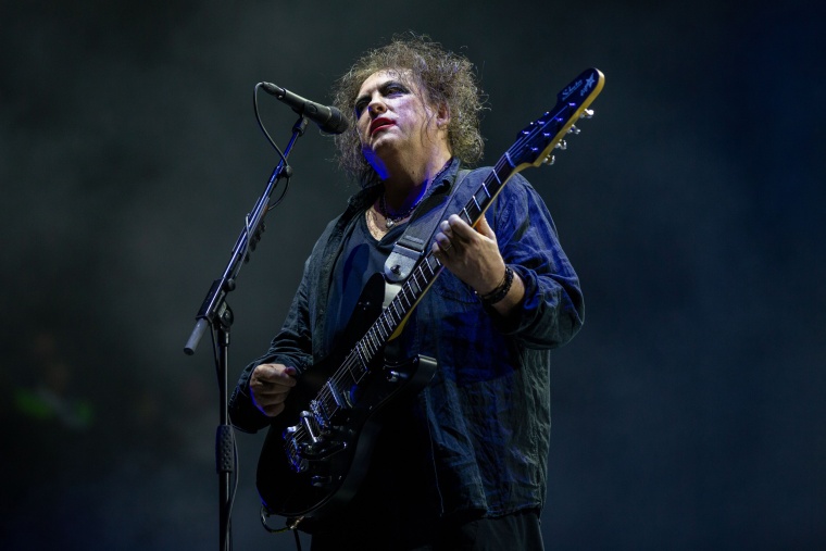 Robert Smith  at the Austin City Limits Music Festival in Austin, Texas