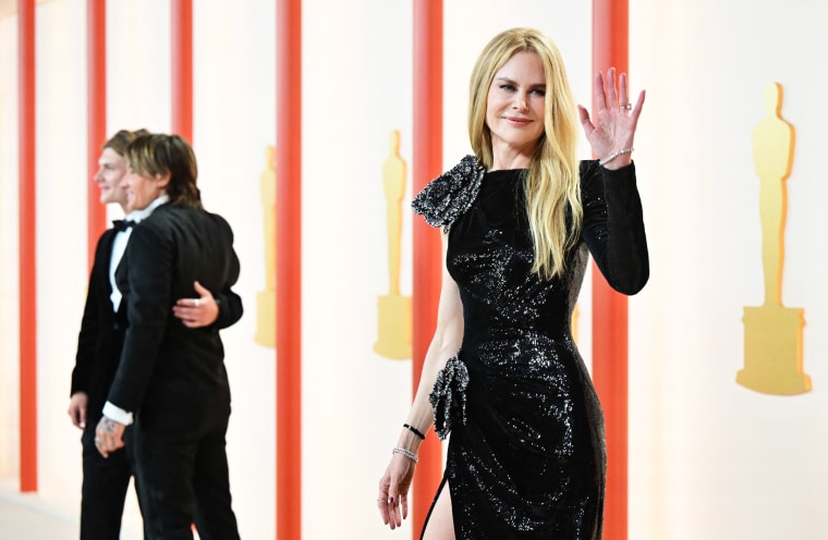 Nicole Kidman attends the Academy Awards in Hollywood, Calif.