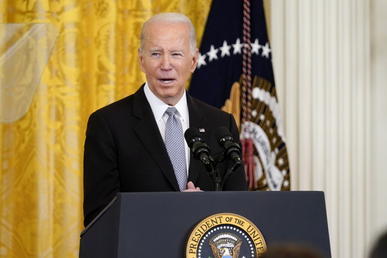 President Joe Biden speaks during a Nowruz celebration in the East Room of the White House, Monday, March 20, 2023, in Washington. Biden signed a bipartisan bill on Monday, March 20, 2023, that directs the federal government to declassify as much intelligence as possible about the origins of COVID-19 more than three years after the start of the global pandemic.