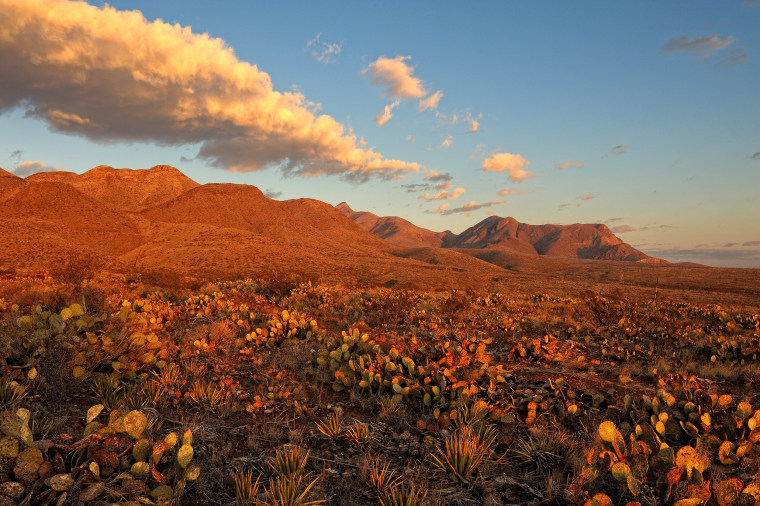 Castner Range at Sunrise
