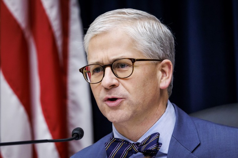 House Financial Services Committee Chairman Rep. Patrick McHenry, R-N.C., during a hearing on Feb. 7, 2023.
