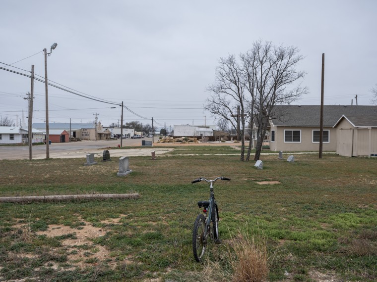 The town of Robert Lee, Texas has a population of 1,022 according to the U.S. Census Bureau, photographed on, March 9, 2023.
