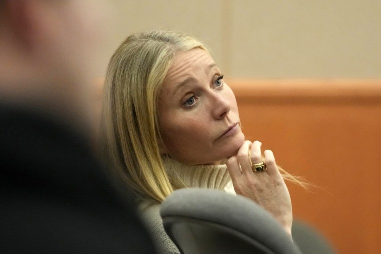 Gwyneth Paltrow in the courtroom in Park City, Utah, on March 21, 2023.