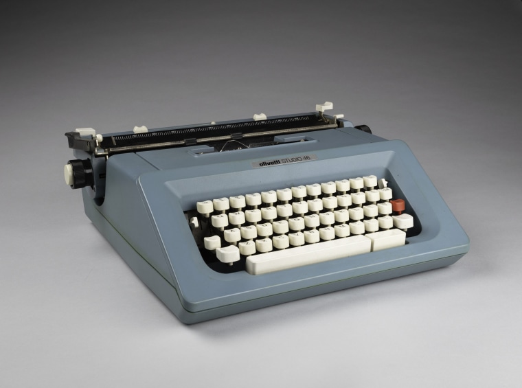 Octavia Butler’s Typewriter. Between 1974 and 1979, Butler created science fiction stories with the aid of this Olivetti Studio 46 typewriter.