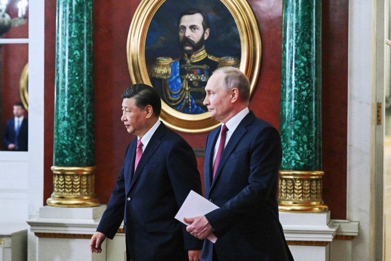 China Xi Jinping Russia Vladimir Putin state visit