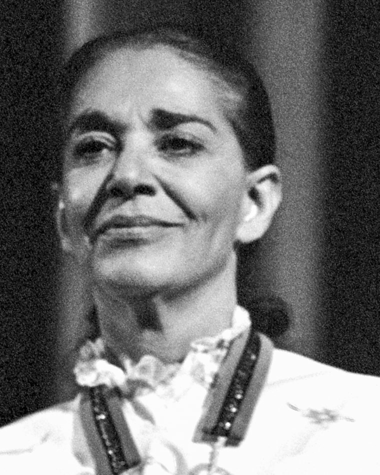 Mexican singer Chavela Vargas, 1973, Madrid, Spain