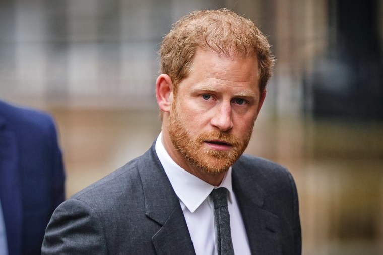 Prince Harry, the Duke of Sussex, arrives at the Royal Courts Of Justice in London, on March 28, 2023.