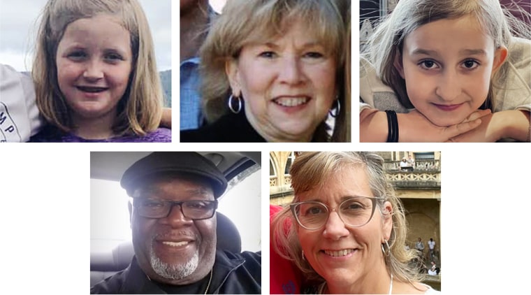 Clockwise from top left, Hallie Scruggs, Cynthia Peak, Evelyn Dieckhaus, Katherine Koonce and Michael Hill.