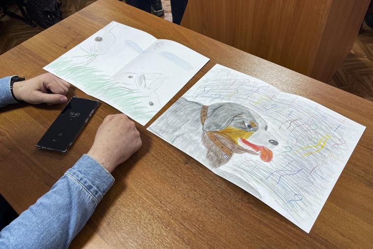 A court in Russia on Tuesday convicted a single father over social media posts criticizing the war in Ukraine and sentenced him to two years in prison — a case brought to the attention of authorities by his daughter's drawings against the invasion at school, according to the man's lawyer and local activists.