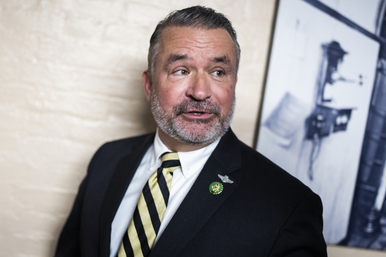 UNITED STATES - JANUARY 3: Rep. Don Bacon, R-Neb., is seen outside a meeting of the House Republican Conference in the U.S. Capitol on Tuesday, January 3, 2023.