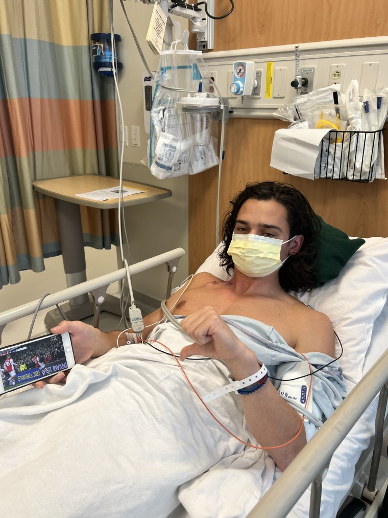 Brendan Menapace underwent chemotherapy, radiation and extensive surgery to treat his stage 4 colorectal cancer.