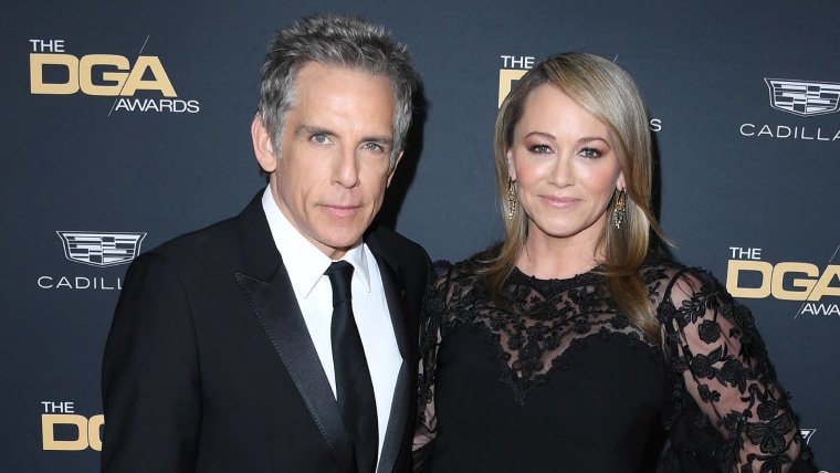 Ben Stiller y Christine Taylor en los Directors Guild Of America Awards de 2023