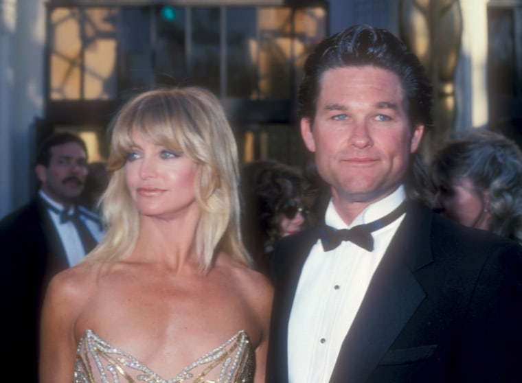 Goldie Hawn and Kurt Russell