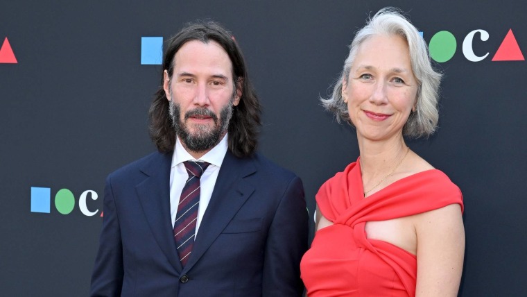 Keanu Reeves hizo algo con Alexandra Grant en un lugar íntimo