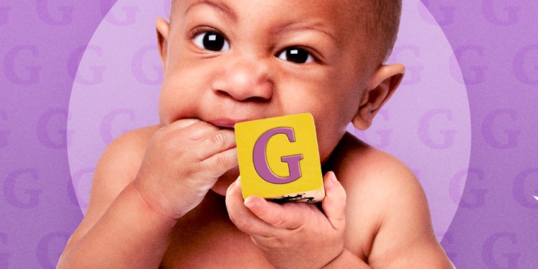 Need a baby name that starts with "G" for your cutie? Here are some suggestions. 