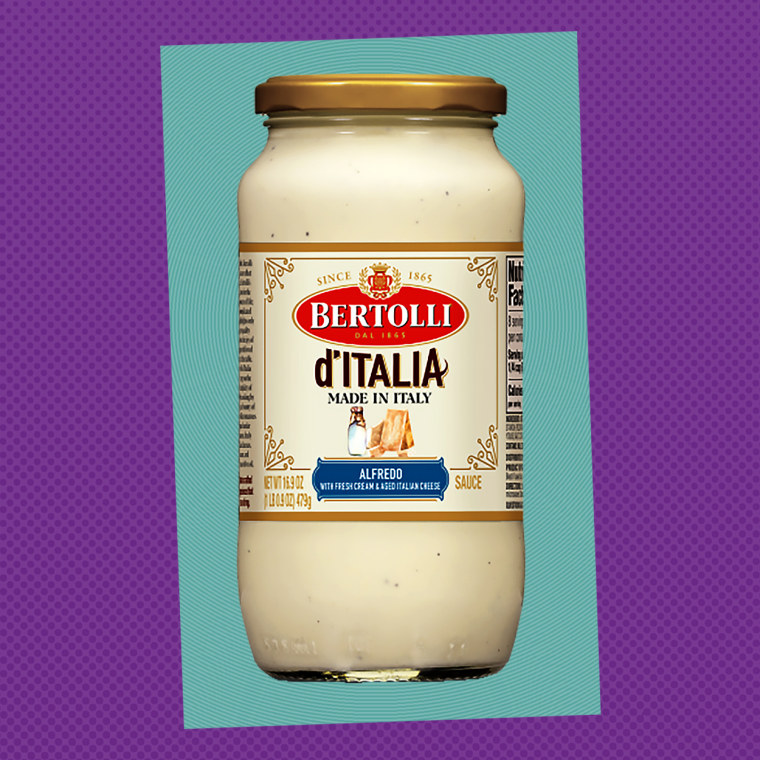 Bertolli Alfredo Sauce.