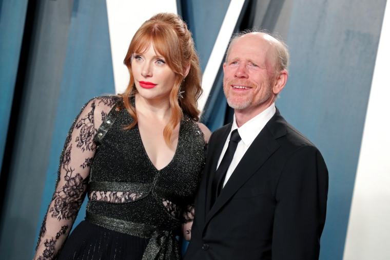 The father-daughter duo at the 2020 Vanity Fair party in Los Angeles.