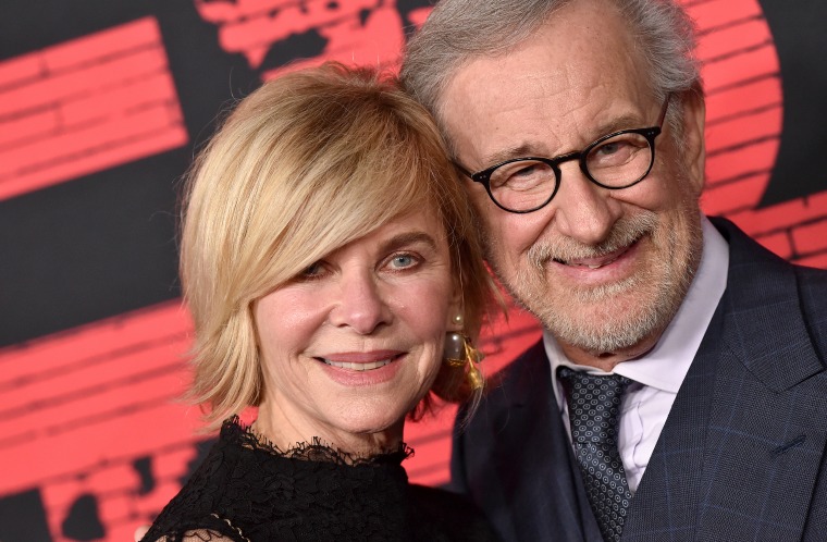 Kate Capshaw and Steven Spielberg