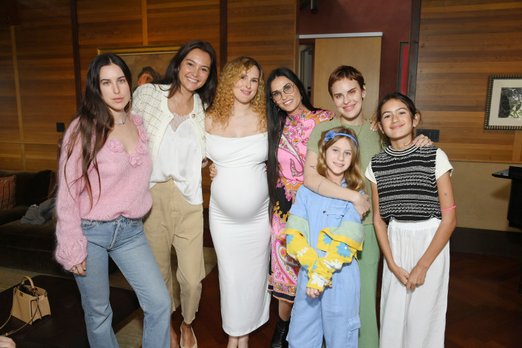 Demi Moore and her daughters throw Rumer Willis a baby shower, Los Angeles, Calif. on Mar 12, 2023.
