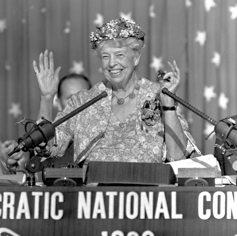 Eleanor Roosevelt Speaking at the 1960 Democratic National Convention