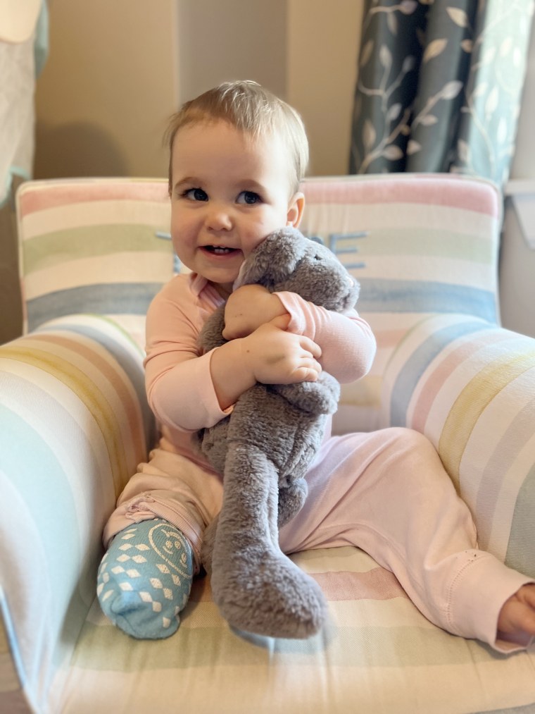 2022 Gerber Baby Isa Slish is ready to hand over the title (but maybe not that stuffed animal).
