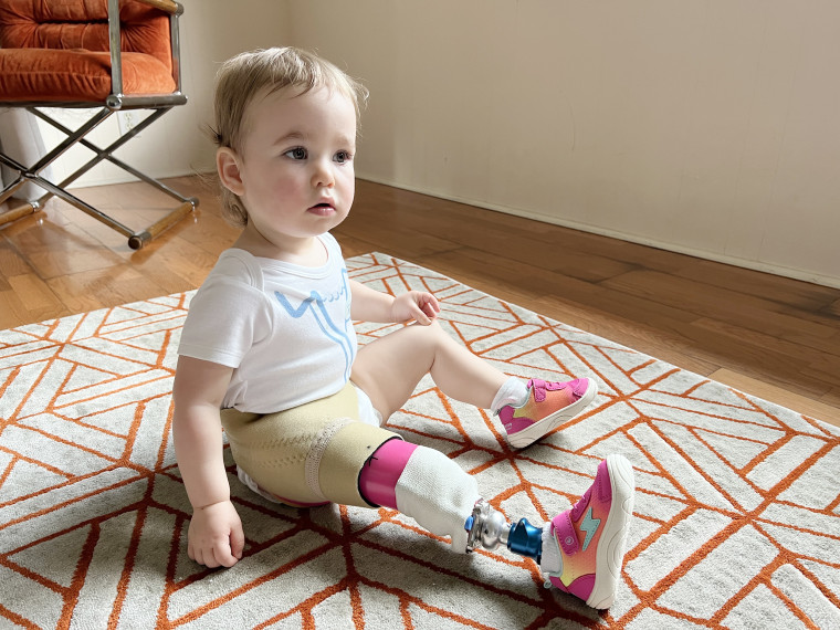 Isa Slish, the 2022 Gerber baby, is the first company "spokesbaby" with a limb difference.