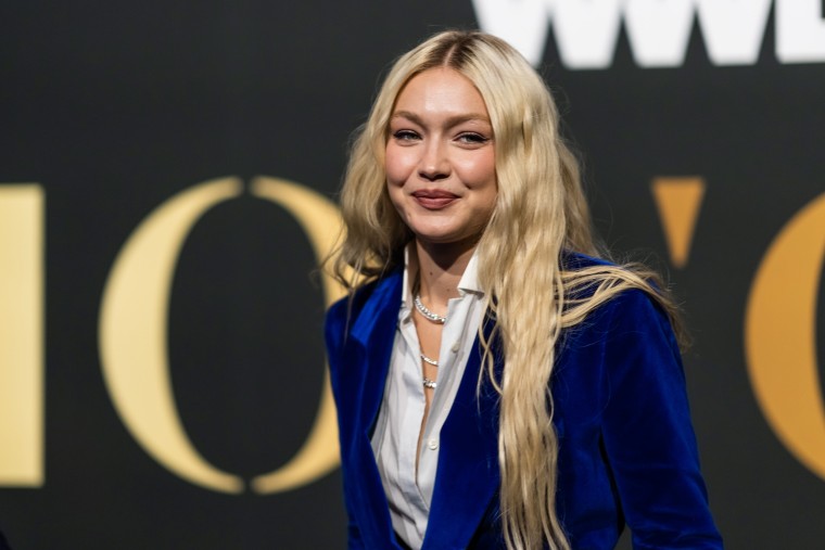 Gigi Hadid attends 2022 WWD Honors at Cipriani South Street on October 25, 2022 in New York City.