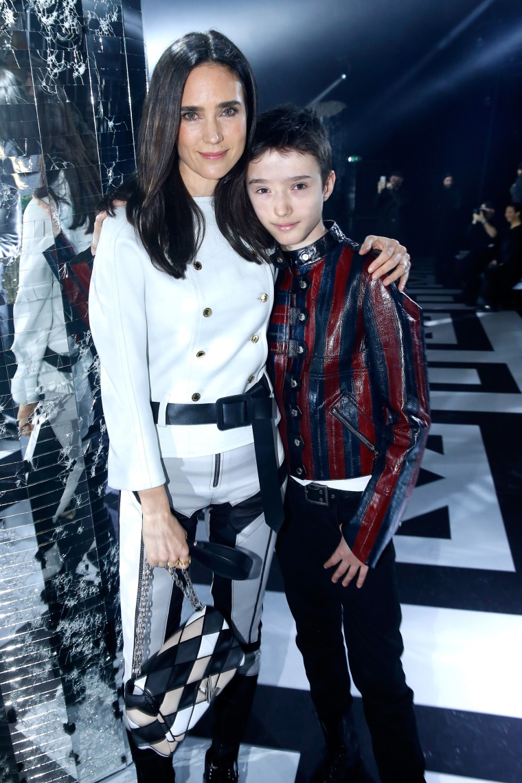 Jennifer Connelly's Son Stellan Joins Her At Oscars 2023