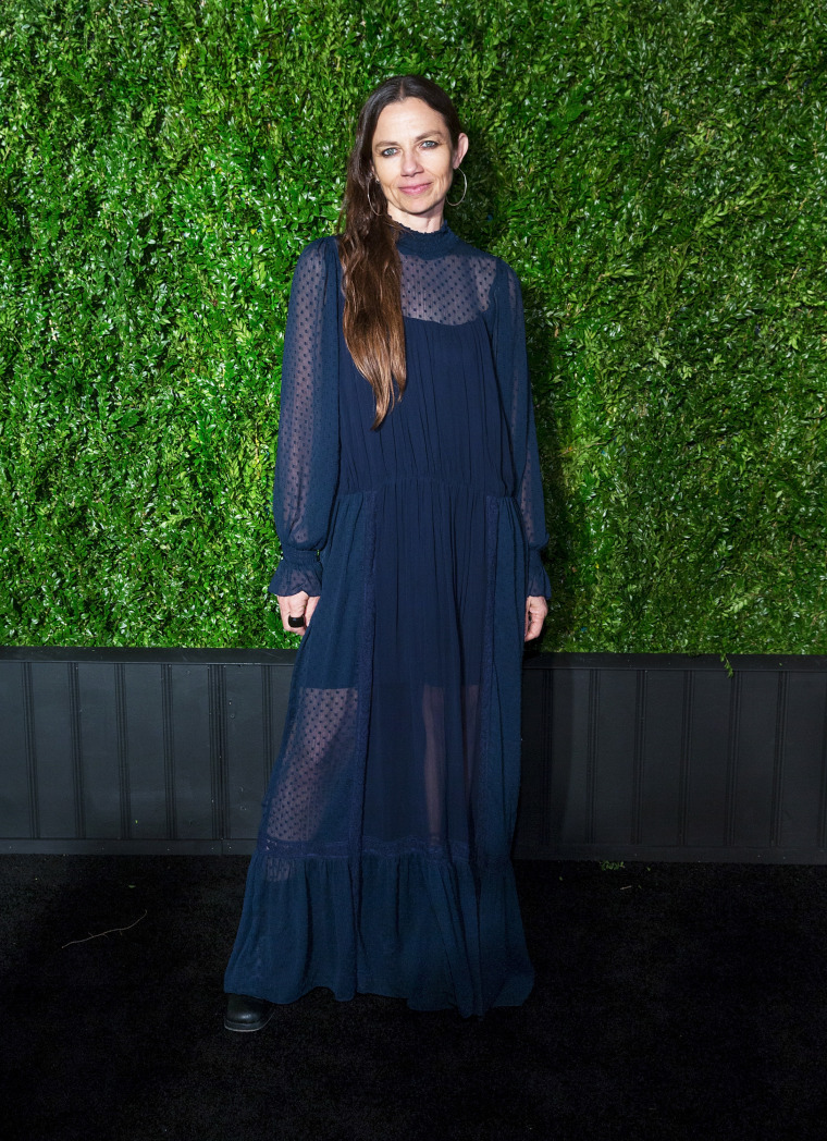 Justine Bateman attends the 13th Annual Chanel Tribeca Film Festival Artist Dinner at Balthazar on April 23, 2018 in New York City. 
