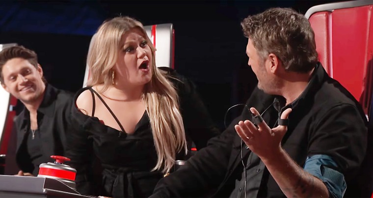 Chloe Abbott Sings Bee Gees' "How Deep Is Your Love" | The Voice Blind Auditions. Kelly Clarkson gives Blake a lie detector test.